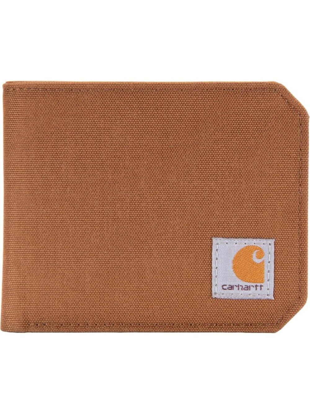 Durable Nylon Duck Bifold Wallet in Classic Brown | Stylish & Functional